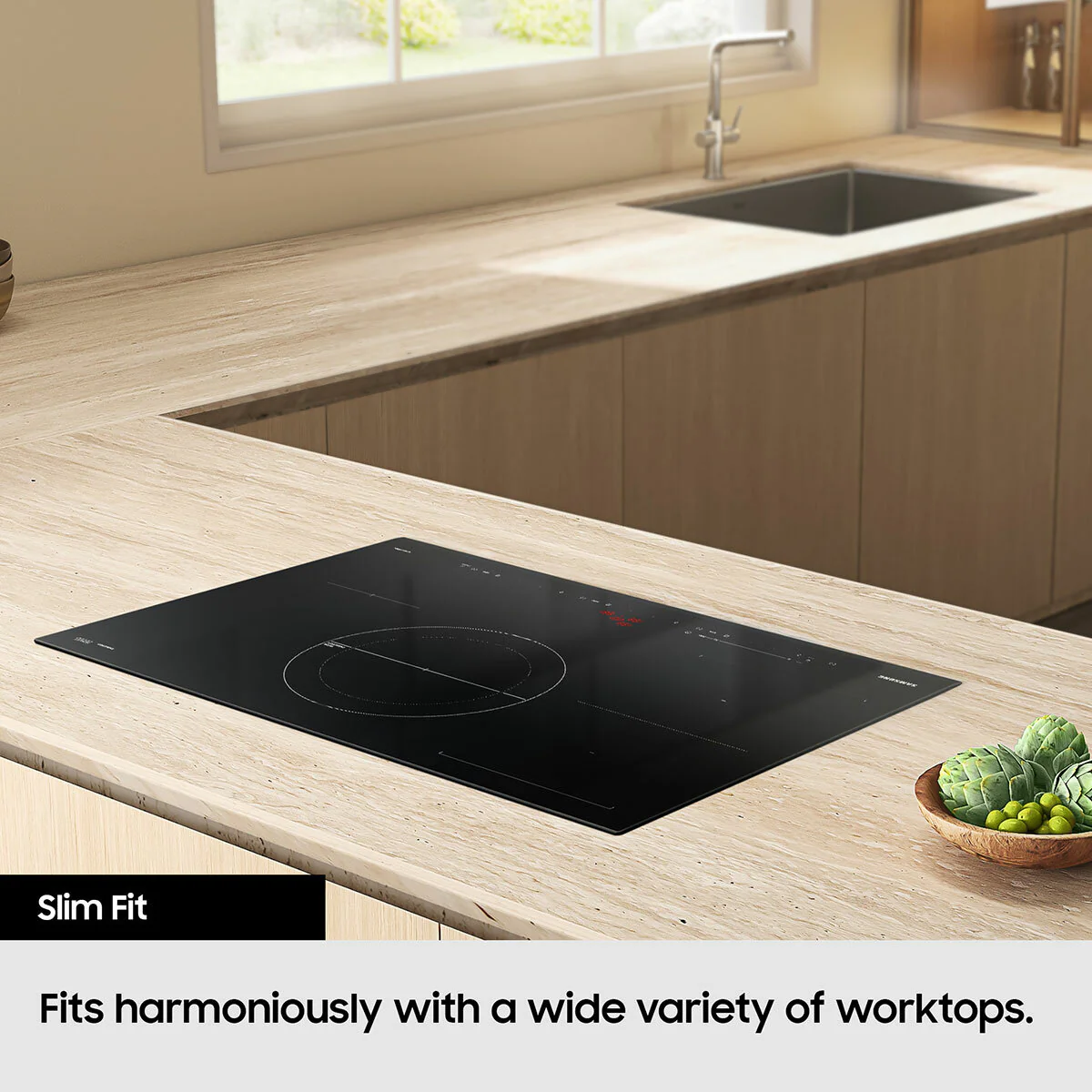 Samsung Series 6 Flex Zone NZ84C6058FK/U1 Smart Induction Hob, in Black - Image 7