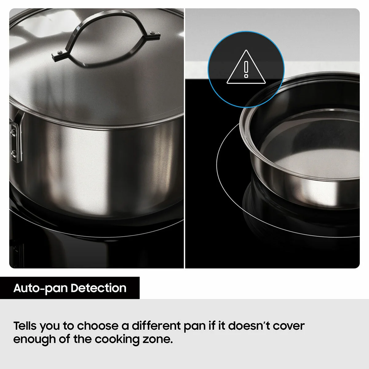 Samsung Series 6 Flex Zone NZ84C6058FK/U1 Smart Induction Hob, in Black - Image 8