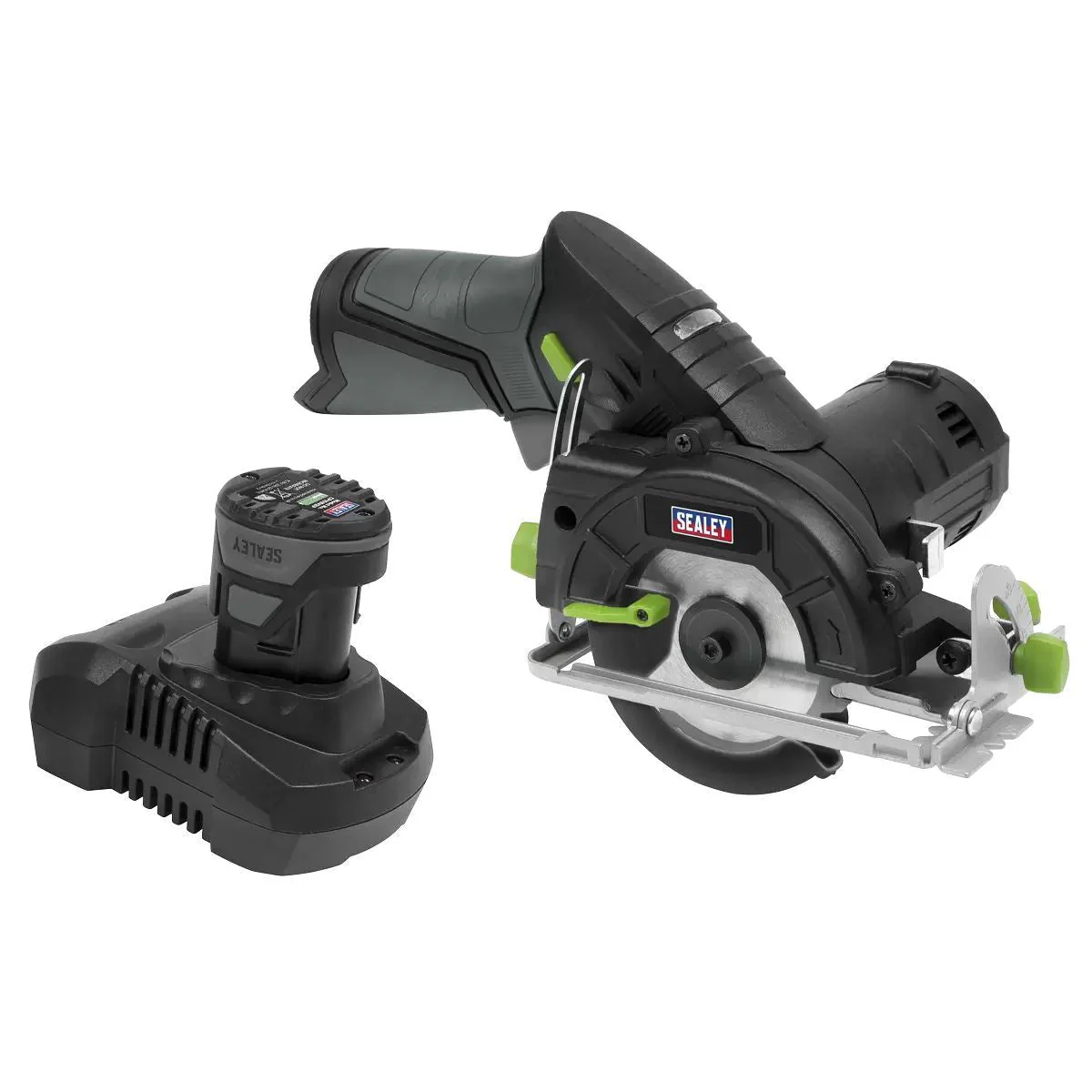 Sealey CP108VCS 10.8V Cordless 85mm Circular Saw Compact, lightweight With Battery & Charger