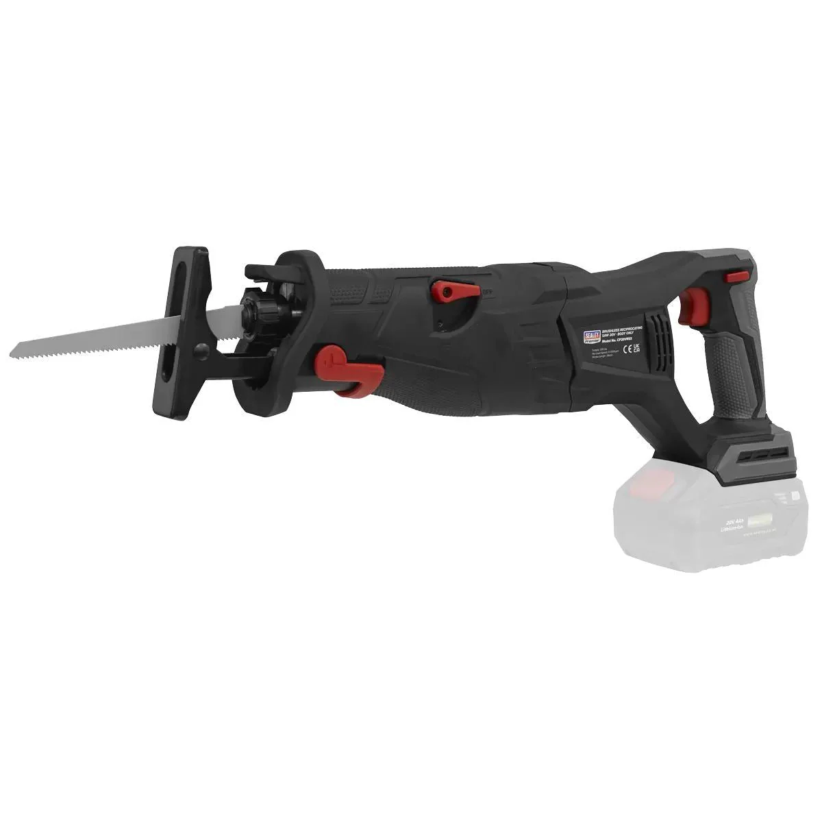 Sealey CP20VRSX 20V SV20 Series Brushless Reciprocating Saw Body Only