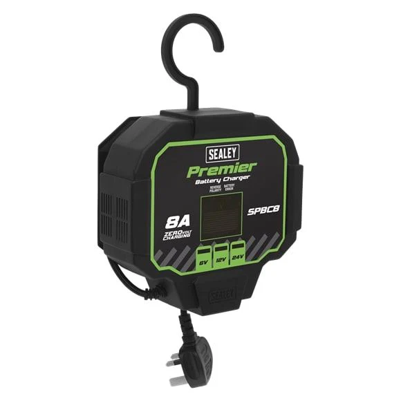 Sealey SPBC8 8A Fully Automatic Battery Charger