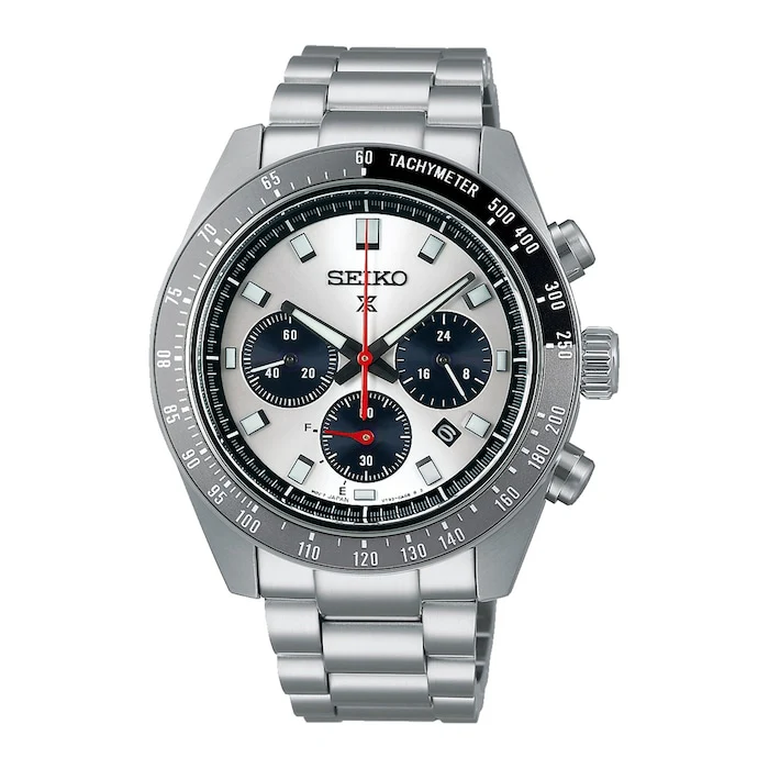 Seiko Prospex Heritage 39mm Men’s Watch with Silver Material Dial, Stainless Steel Case & Bracelet, 200m Water Resistant / SSC911P1