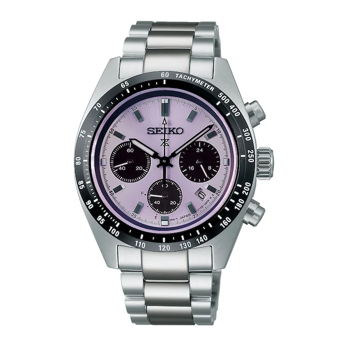 SEIKO PROSPEX Speedtimer 2025 Tokyo World Athletics Championships Limited Edition 39mm Unisex Watch Purple SSC955P1