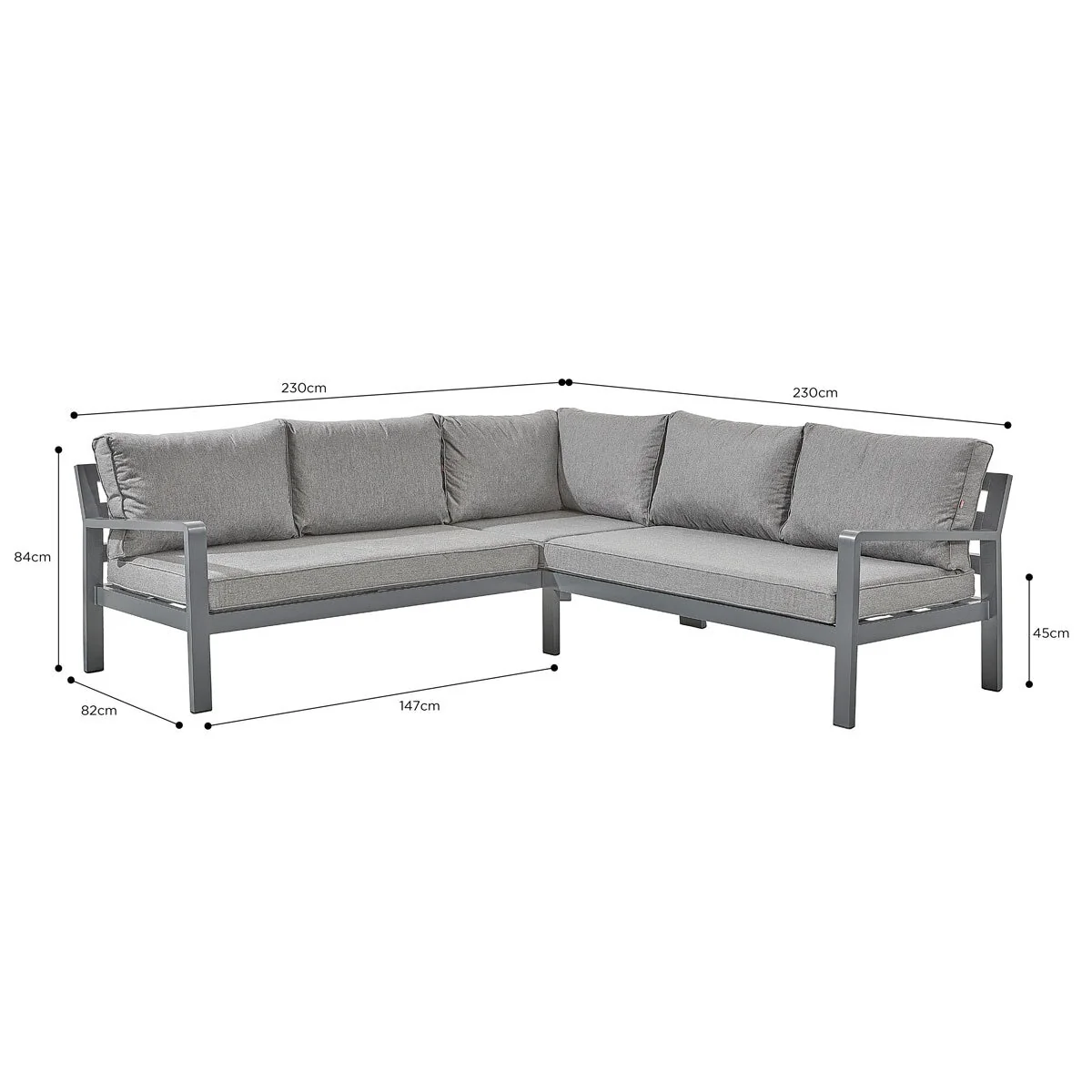 Stone Garden 4 Piece Deep Seating Corner Fire Patio Set in White - Image 4