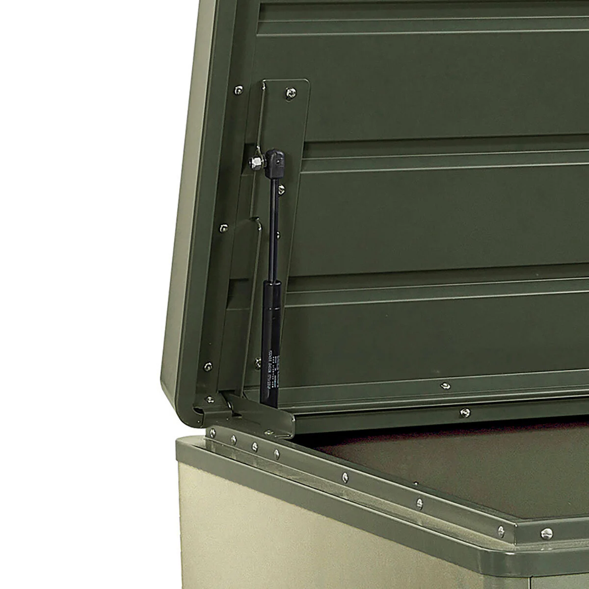 Stone Garden 4ft 2" x 2ft 2" (1.27 x 0.67m) 600 Litre Deck Box in Green - Image 5