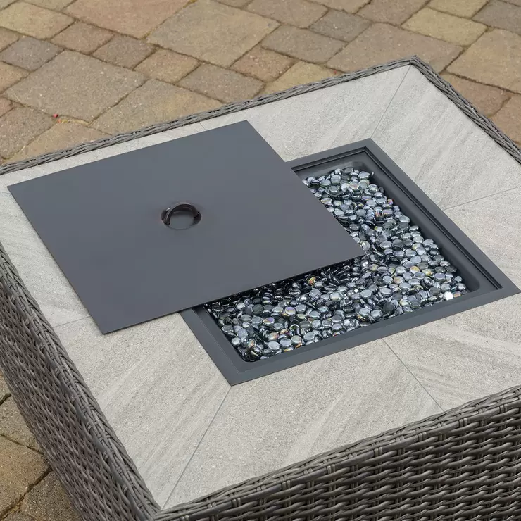 SunVilla Pelington 5 Piece Fire Deep Seating Set - Image 3