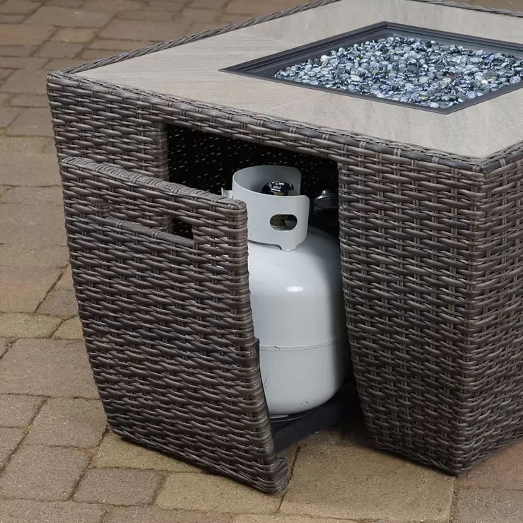 SunVilla Pelington 5 Piece Fire Deep Seating Set - Image 4