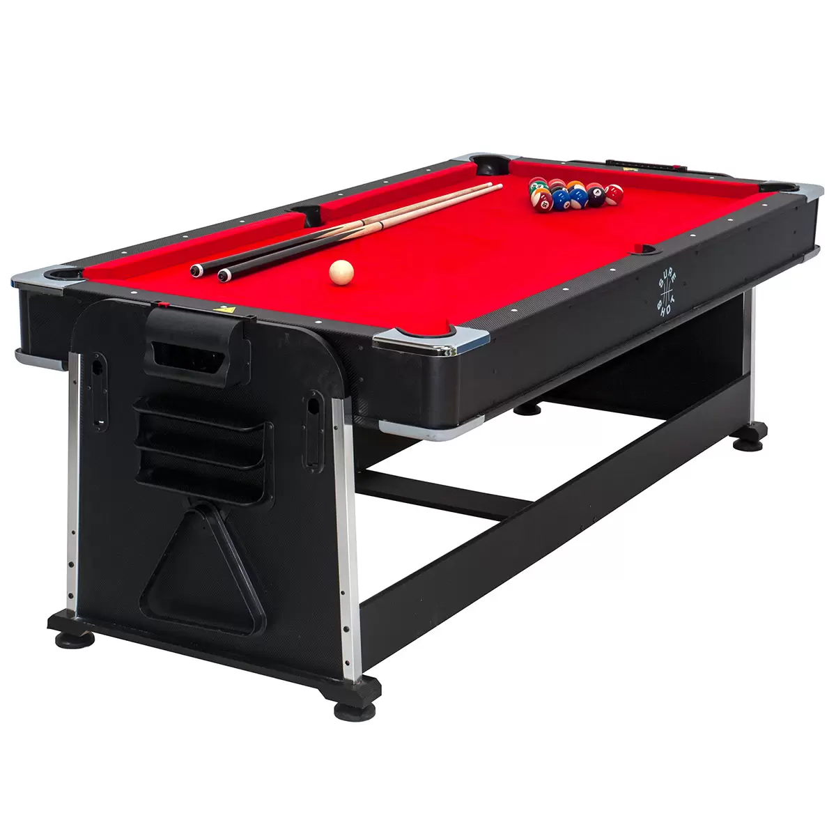Sure Shot 4 in 1 Multifunctional Games Table - Pool, Air hockey and Table Tennis, as well as a dining table multi game table - Image 10