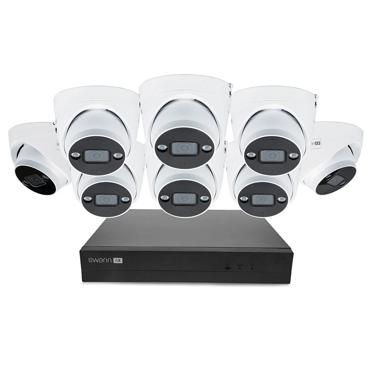Swann 4K NVR 16 x Channel / 8 x NHD-ADVANXD Dome Cameras with 2TB HDD SWNVK-16ADVANX8B-EU - Image 3