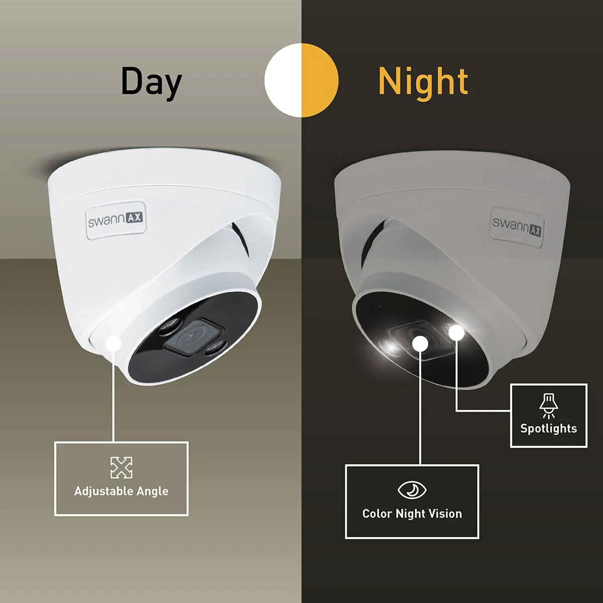 Swann 4K NVR 8 x Channel / 4 x NHD-ADVANCXD Dome & 2 x NHD-ADVANCXB Bullet Cam 1TB HDD - Image 7