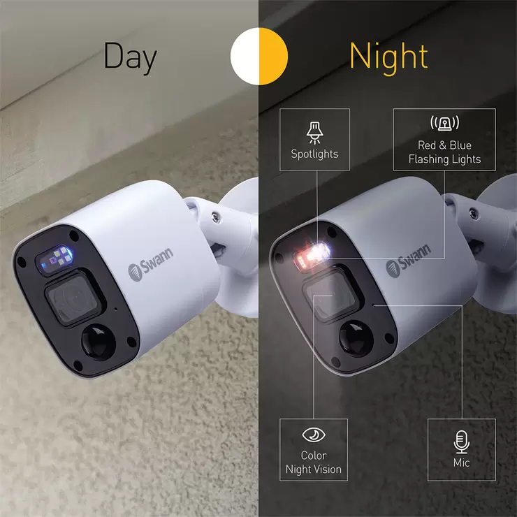 Swann 4MP (2K) DVR 8 x Channel / 4 x PRO-2KMQB Bullet Cameras with 1TB HDD, SWDVK-8468042KMQB-EU - Image 4