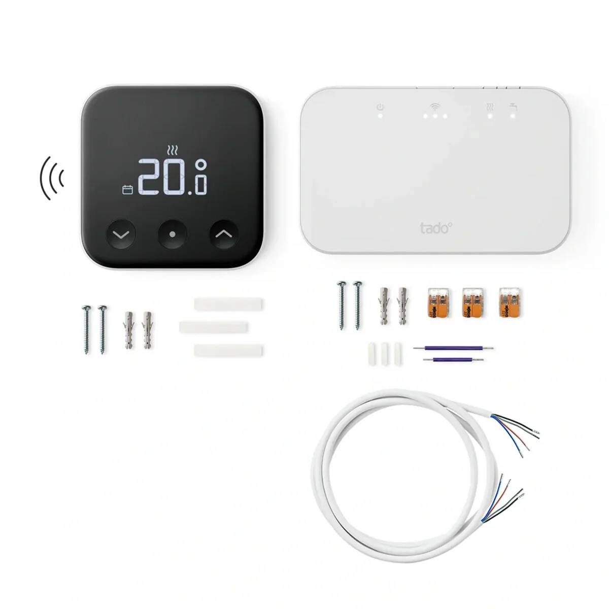 Tado Wireless Smart Thermostat Multi Room Starter Kit & 2x Smart Thermostatic Radiator Valves - Image 3