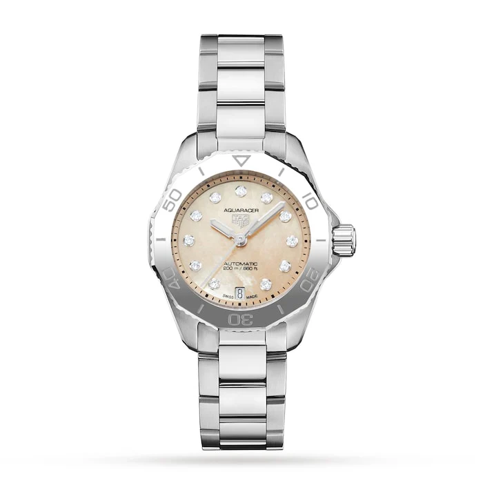 TAG Heuer Aquaracer Professional 200 30mm Ladies Watch Caramel Luxury Watch Swiss Made WBP2417.BA0622