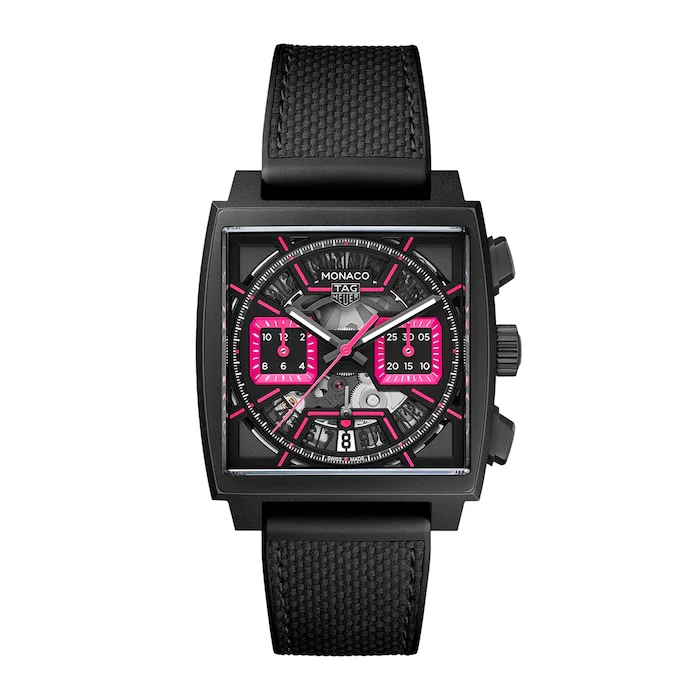 TAG Heuer Automatic 39mm Men’s Watch with Black Material Dial, Titanium Case, 100m Water Resistant / CBL218B.FT6236