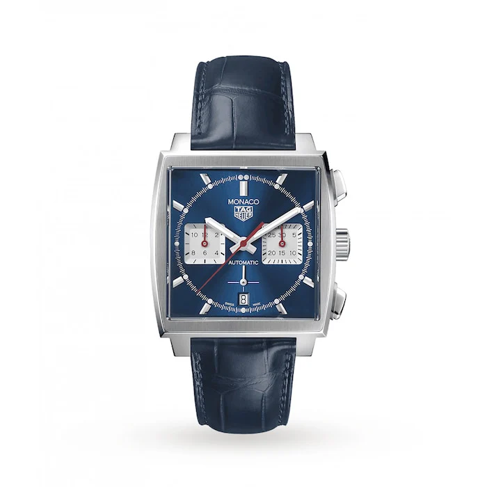 TAG Heuer Automatic 39mm Men’s Watch with Blue Material Dial, Stainless Steel Case, 100m Water Resistant / CBL2111.FC6453