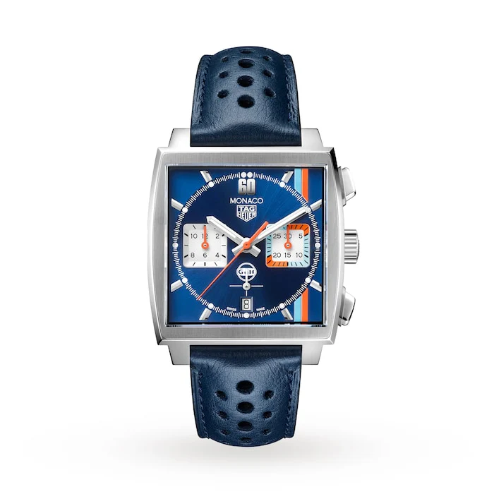 TAG Heuer Automatic 39mm Men’s Watch with Blue Material Dial, Stainless Steel Case, 100m Water Resistant / CBL2115.FC6494