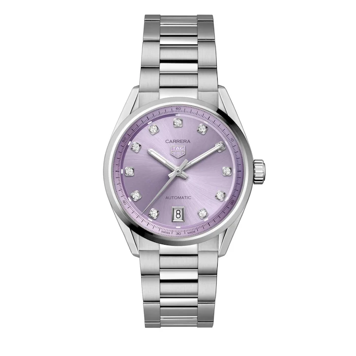 TAG Heuer Carrera Date 36mm Ladies Watch Diamond Dot Luxury Watch Swiss Made High Precision Movement WBN2319.BA0001