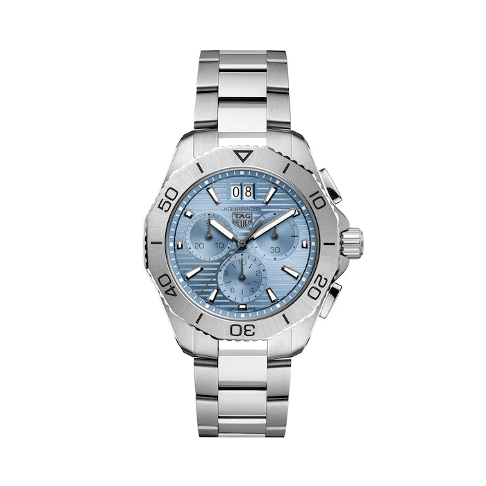 TAG Heuer Quartz 40mm Men’s Watch with Blue Material Dial, Stainless Steel Case & Bracelet, 200m Water Resistant / CBP1112.BA0627