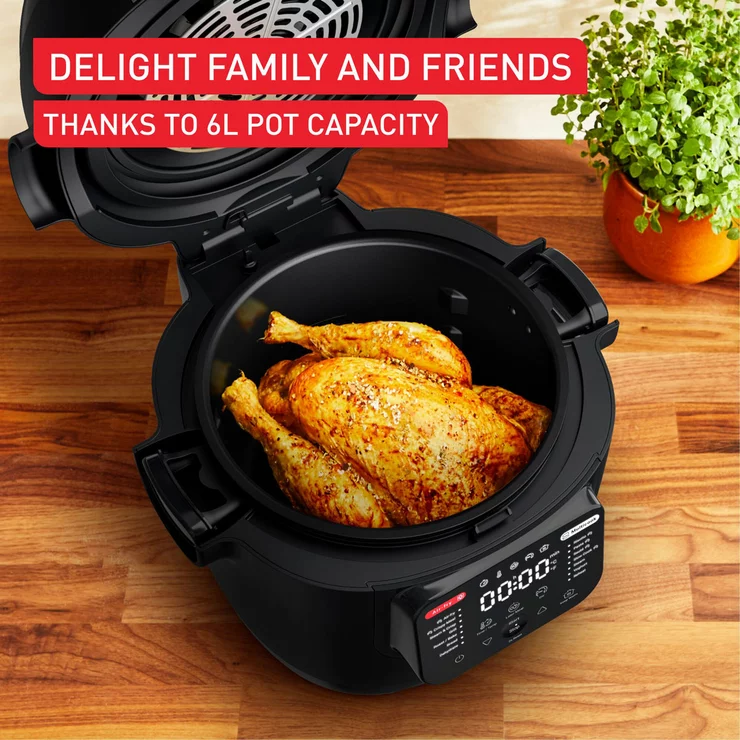 Tefal Multicook Actifry Air Fryer & Multicooker, MY741C40 - Image 2