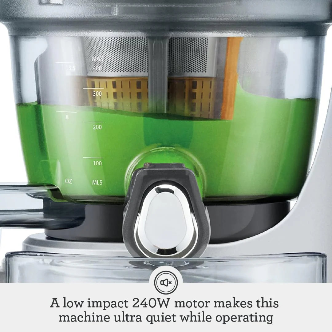 The Sage Big Squeeze Juicer, Brushed Stainless Steel, SJS700SIL - Image 3