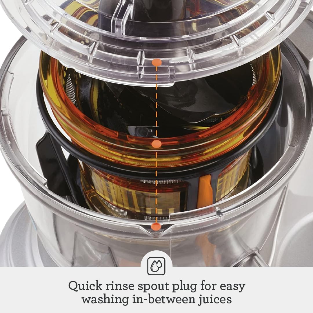 The Sage Big Squeeze Juicer, Brushed Stainless Steel, SJS700SIL - Image 4