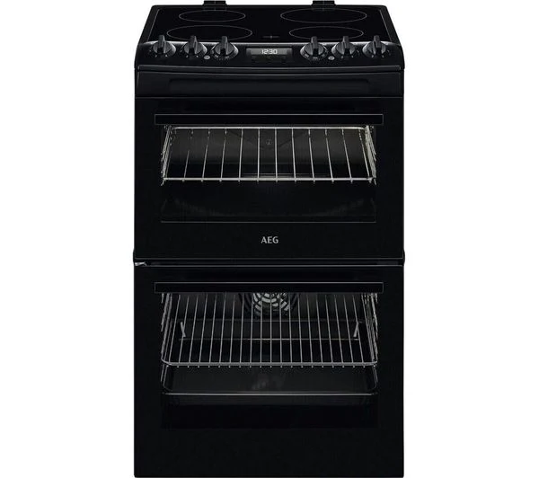TieDex UK AEG CCX1530ACB 55 cm Electric Ceramic Cooker - Black
