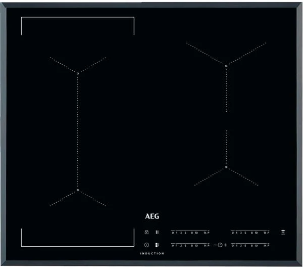 TieDex UK AEG IKE64441FB 59 cm Electric Induction Hob - Black