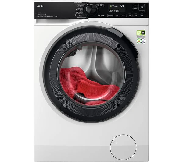 TieDex UK AEG PowerCare LFR84146UC 10 kg 1400 Spin Washing Machine - White