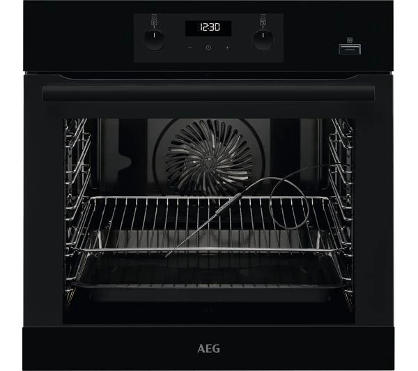 TieDex UK AEG SteamBake BES356010B Electric Steam Oven - Black