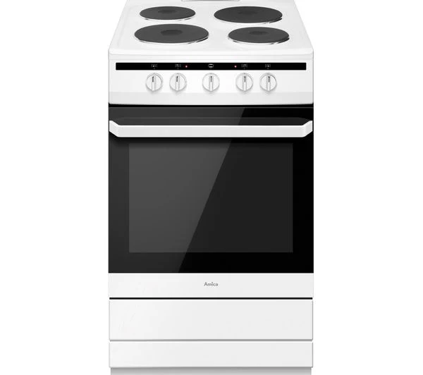 TieDex UK AMICA 508EE1(W) 50 cm Electric Cooker - White