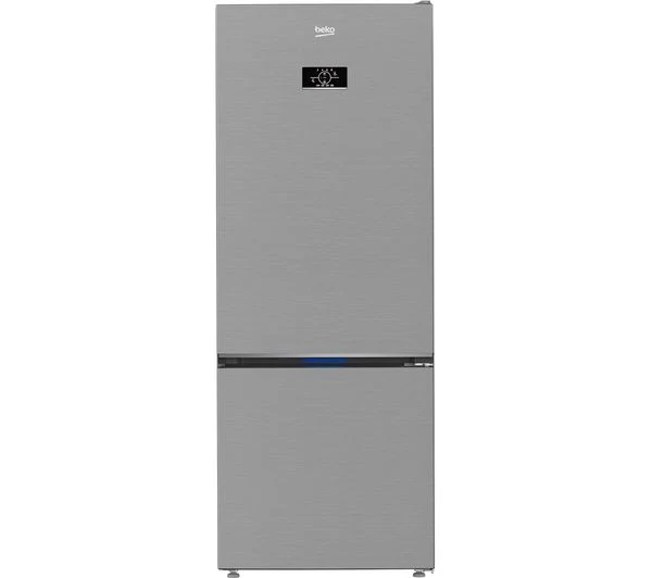 TieDex UK BEKO Pro HarvestFresh AeroFlow CNG5785VPS 60/40 Fridge Freezer - Stainless Steel