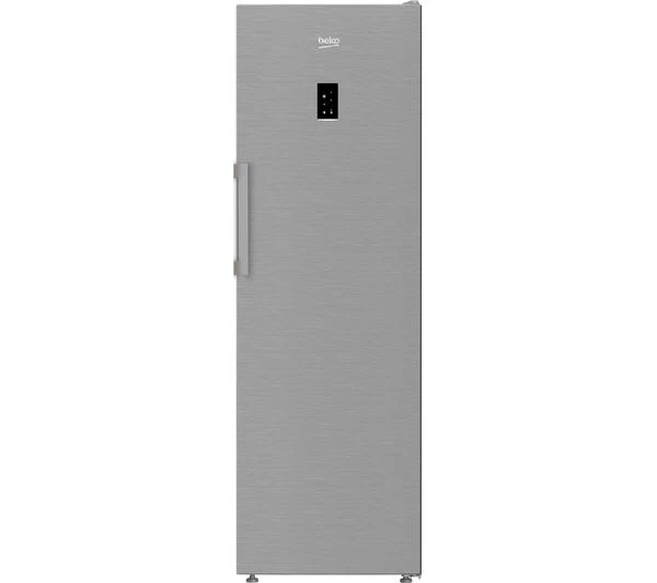 TieDex UK BEKO Pro HarvestFresh AeroFlow LNP4686LVPS Tall Fridge - Stainless Steel