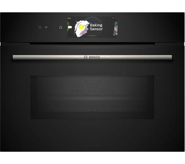TieDex UK BOSCH CMG778NB1 Built-in Compact Oven with Microwave - Black