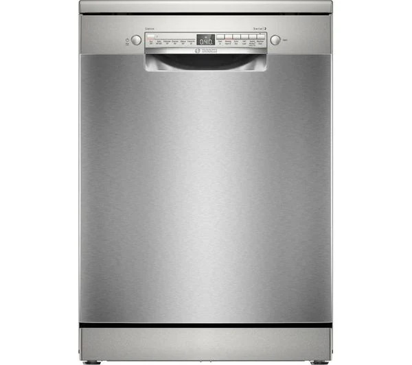 TieDex UK BOSCH Series 2 SMS2HVI67G Full-size WiFi-enabled Dishwasher - Stainless steel