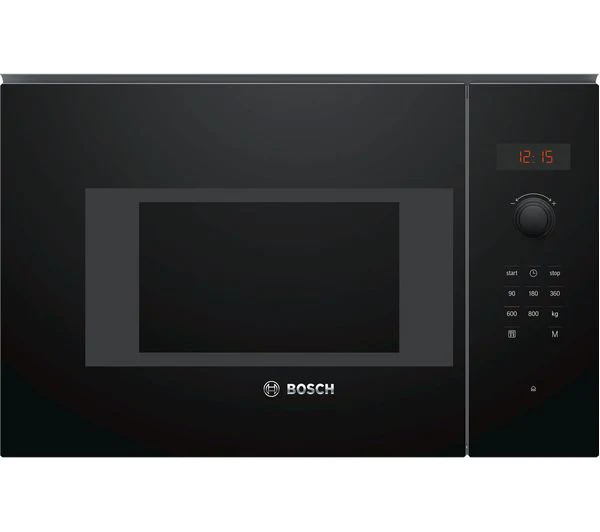 TieDex UK BOSCH Series 4 BFL523MB0B Built-in Solo Microwave - Black