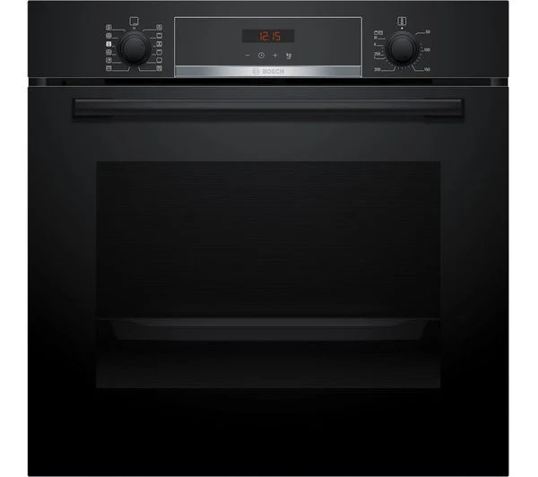 TieDex UK BOSCH Series 4 HQA574BB3B Electric Pyrolytic Steam Oven - Black