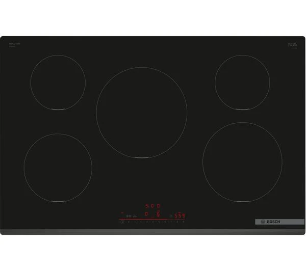 TieDex UK BOSCH Series 6 PIV831HB1E 80 cm Electric Induction Hob - Black