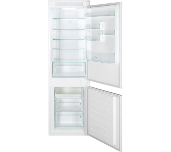 TieDex UK CANDY CBT3518EWK Integrated Smart 70/30 Fridge Freezer - Sliding Hinge