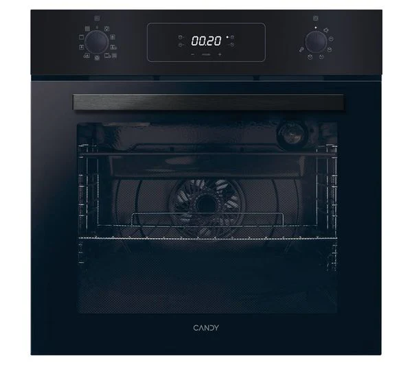 TieDex UK CANDY Idea FCM955NRL-C Electric Pyrolytic Oven - Black