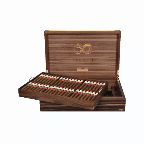 TieDex UK Davidoff Year of the Snake Masterpiece Humidor 2025 - 88 Gran Toro Cigars - LIMITED EDITION - Image 4