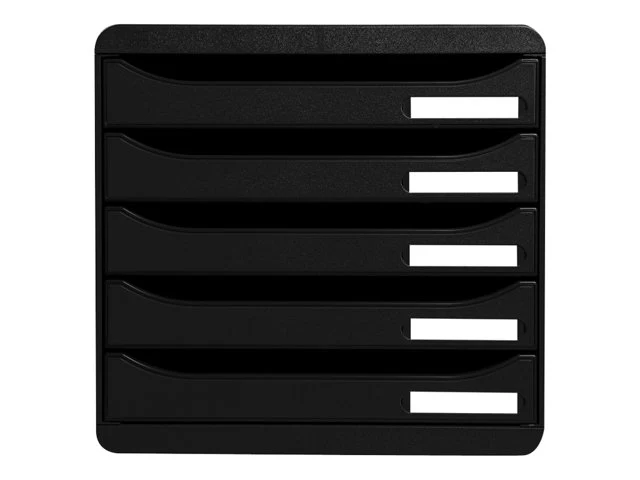 TieDex UK Exacompta BIG-BOX PLUS Classic - drawer cabinet - for A4 Plus - black