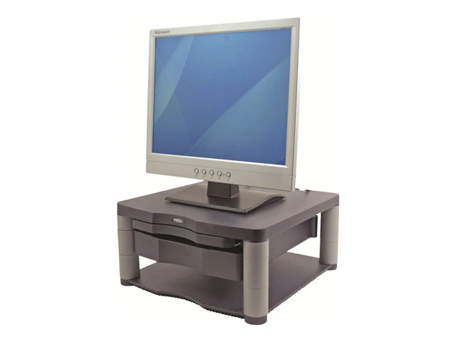TieDex UK Fellowes Premium Monitor Riser Plus mounting component - for LCD display - graphite