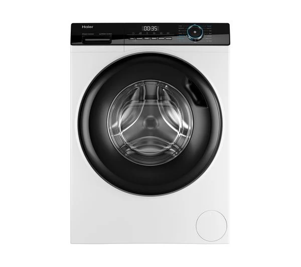 TieDex UK HAIER I-Pro Series 3 HW80-B14939 8 kg 1400 Spin Washing Machine - White