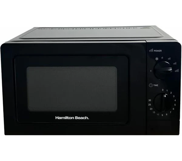 TieDex UK HAMILTON BEACH HB70T20B Compact Solo Microwave - Black