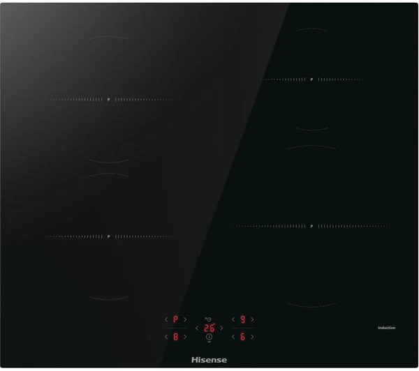 TieDex UK HISENSE HI6401BSC 60cm Electric Induction Hob - Black