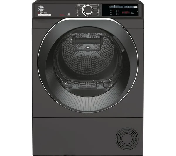 TieDex UK HOOVER H-Dry 500 NDE H10A2TCBER WiFi-enabled 10 kg Heat Pump Tumble Dryer - Graphite