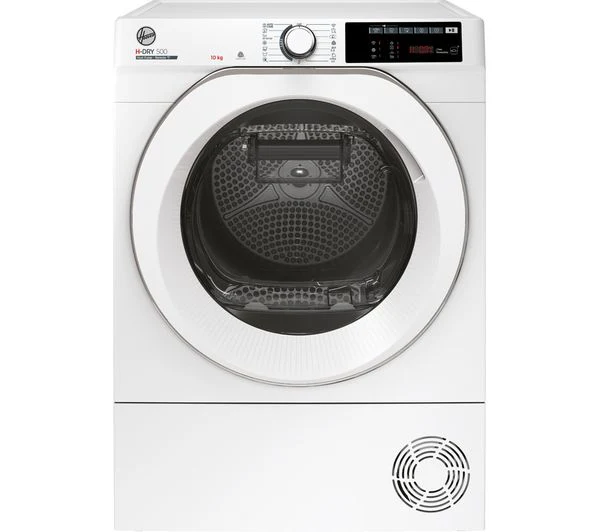 TieDex UK HOOVER H-Dry 500 NDE H10A2TCE WiFi-enabled 10 kg Heat Pump Tumble Dryer - White