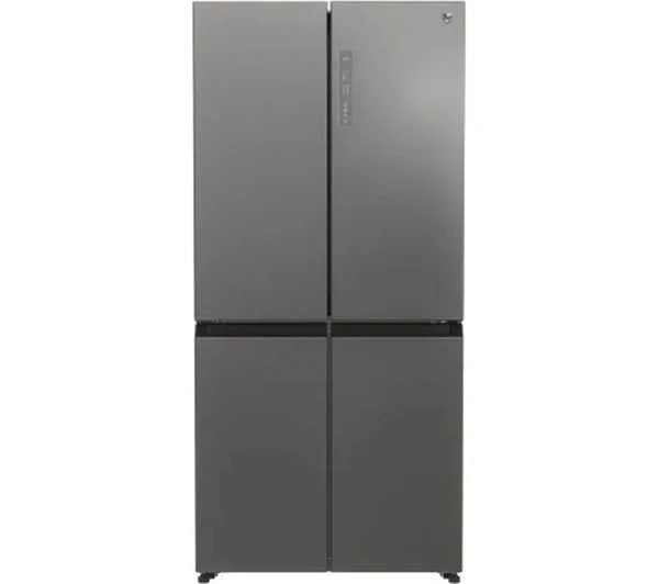 TieDex UK HOOVER HHCR3818ENPL Fridge Freezer - Inox