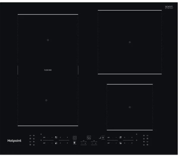 TieDex UK HOTPOINT TB 7960C BF 59 cm Electric Induction Hob - Black