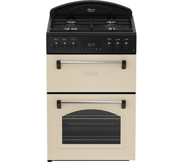 TieDex UK LEISURE CLB60FCC 60 cm Dual Fuel Cooker - Cream
